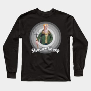 Vintage The Sheep TV Series Cartoon Shaun Long Sleeve T-Shirt